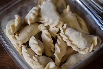 Вареники с вишней